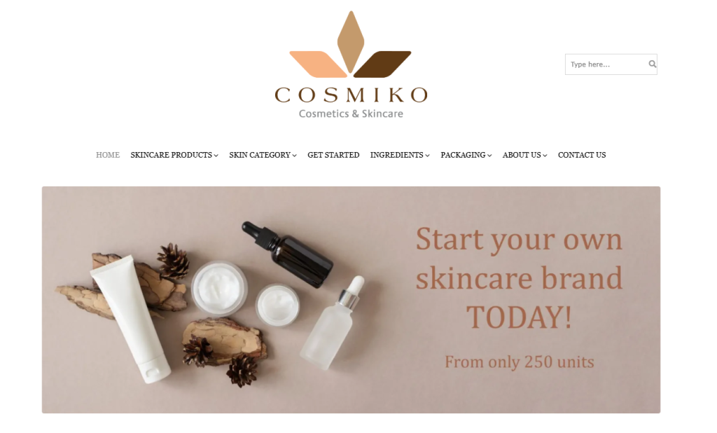 Cosmiko offers a full-service private label solution for skincare brands, specializing in natural, science-backed face mists with premium ingredients like AHAs and hyaluronic acid, ideal for startups seeking flexibility, low MOQs, and expert support in formulation, packaging, and branding.