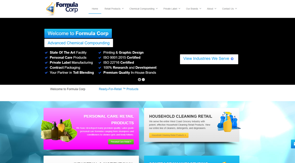 Formula Corp is an ISO-certified private label manufacturer offering eco-conscious, salon-grade body care with custom formulation, packaging, and logistics all under one roof—perfect for beginners looking for clean, scalable, and professionally managed skincare production.