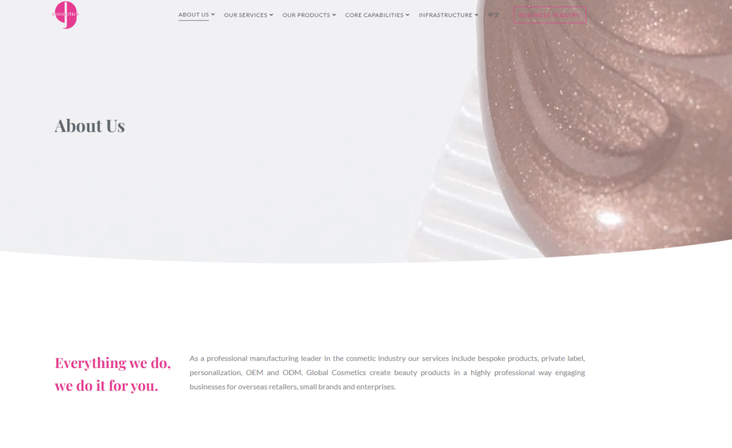 Global Cosmetics provides full-service private label solutions with trend-driven R&D, scalable manufacturing, and flexible entry models, making it an ideal partner for startups aiming to launch high-quality, compliant beauty products quickly and globally.