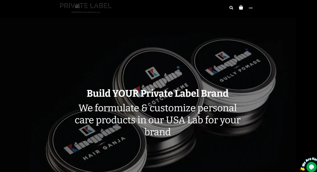 Private Label Grooming is a U.S.-based men’s grooming manufacturer offering barber-approved formulas, fast turnaround, and low MOQs—ideal for startups seeking simple, professional private label solutions.