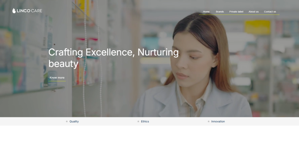 Linco Care is a UK-based manufacturer with 40+ years of experience and a 1.5M-unit monthly capacity, offering depilatory creams, waxes, and foams with turnkey services for startups launching scalable, skin-safe brands.