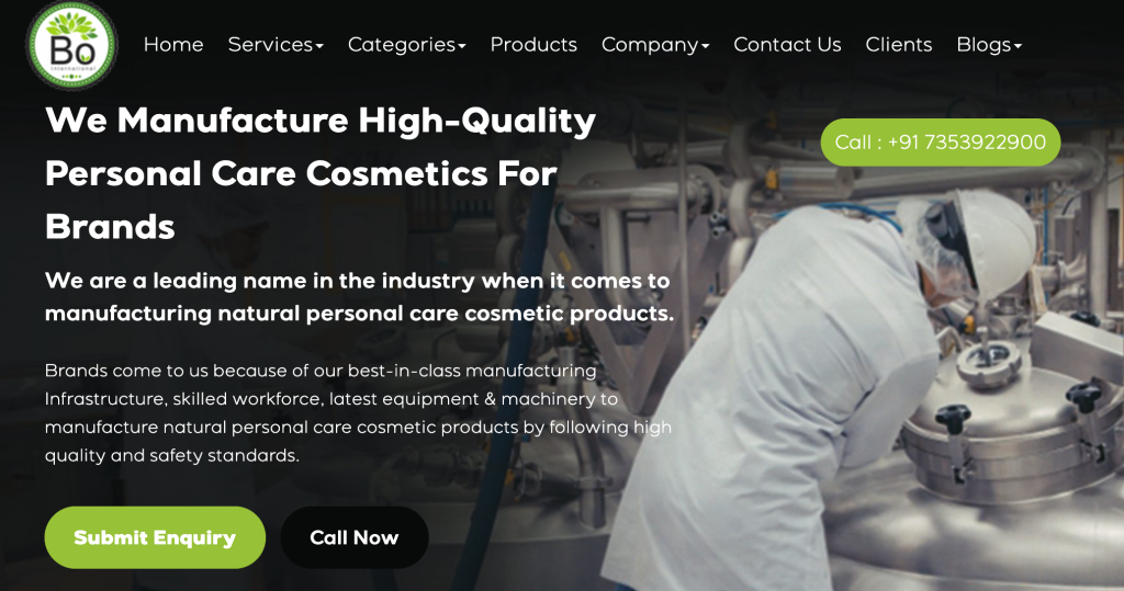 Bo International provides end-to-end private label face mist solutions, combining custom formulations, strict quality control, and scalable manufacturing to help new brands create high-quality, market-ready products.