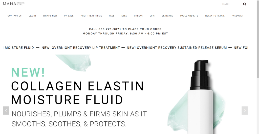 MANA, a leading U.S. skincare manufacturer, provides trend-driven, high-performance face mists with custom formulations, premium ingredients, and scalable production, making it a top choice for brands seeking luxury, compliance, and fast market entry.