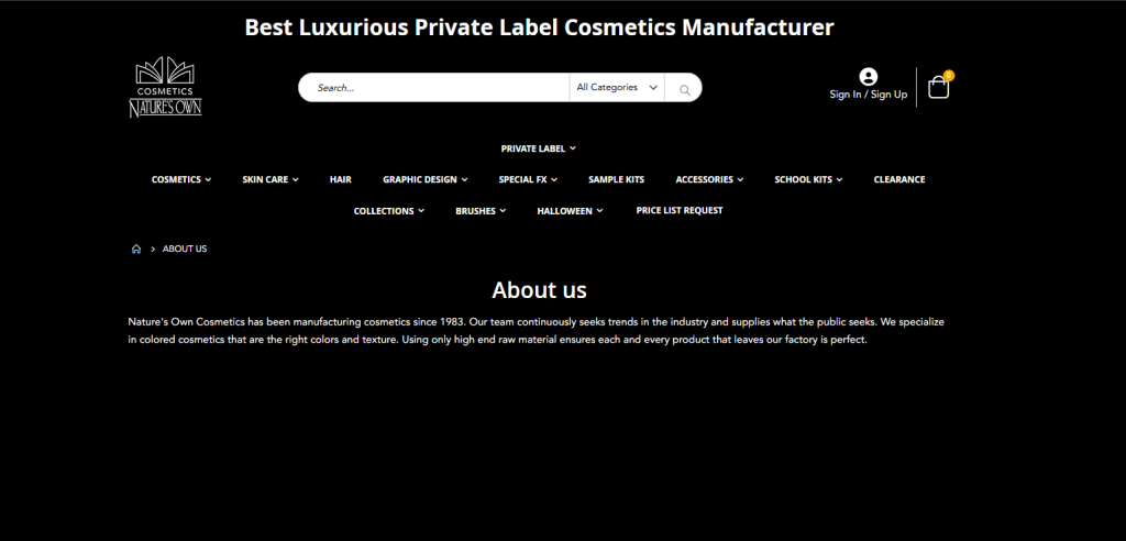 Nature’s Own Cosmetics provides full-service private label face mist manufacturing with customizable formulations, low MOQs, and expert branding support, helping new brands enter the skincare market with confidence and quality.