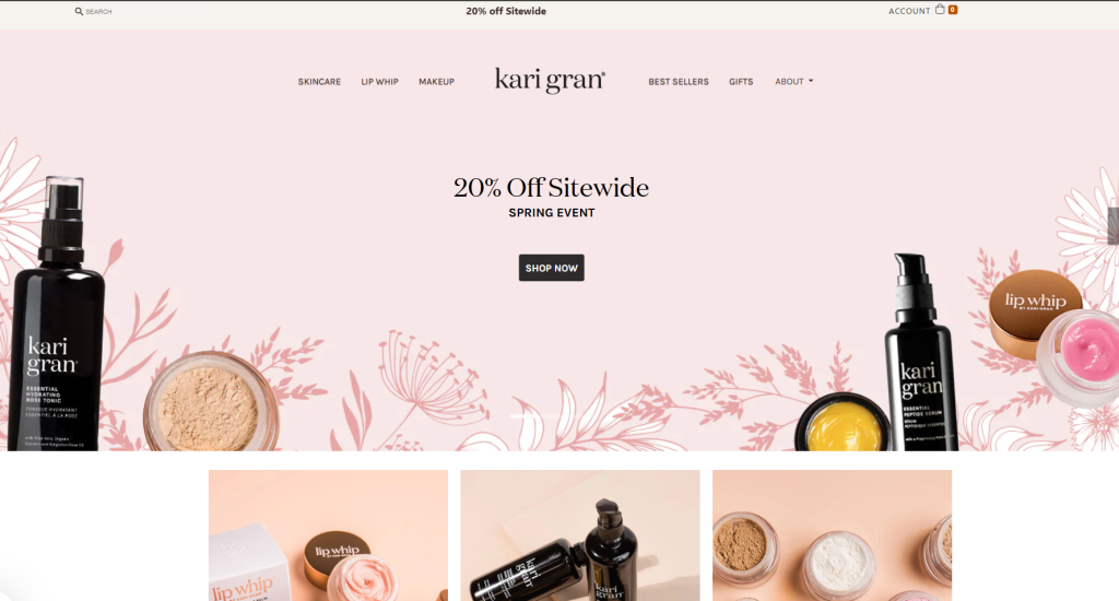 Kari Gran, a Seattle-based clean beauty brand, formulates small-batch facial cleansing bars using non-toxic, organic ingredients, providing beginner brands with a values-led model of formulation purity, skincare efficacy, and slow beauty integrity rooted in transparency and ingredient simplicity.