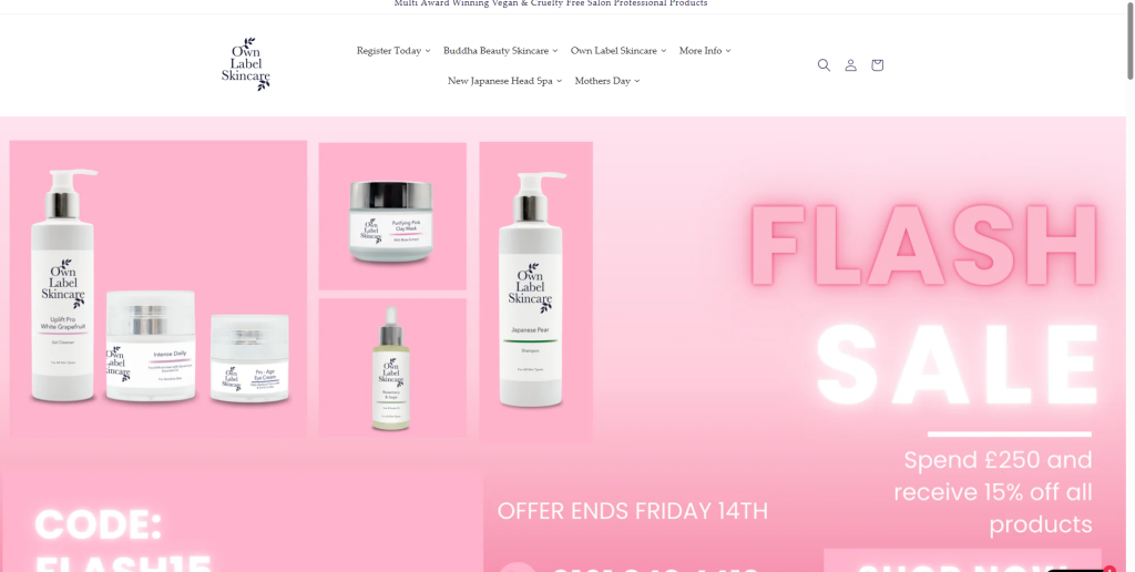 Own Label Skincare is a UK-based private label manufacturer offering vegan, cruelty-free, and salon-tested skincare solutions. With low MOQs, no setup fees, and full regulatory compliance, they help brands develop custom or ready-made beauty products with a strong focus on sustainability and ethical production.