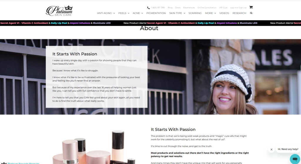 Platinum Skincare is a U.S.-based skincare company known for high-potency, cruelty-free formulations and deep consumer education—making it an ideal partner for beginner brands launching advanced PDRN skincare with clinical credibility and clean beauty standards.