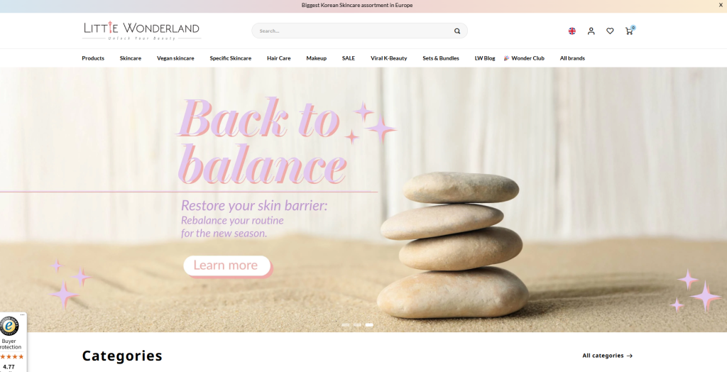 Little Wonderland is a Netherlands-based K-beauty retailer that curates clinically advanced skincare, including PDRN formulations—offering aspiring private label brands valuable market insights, fast EU sampling, and access to trending Korean skincare innovations.