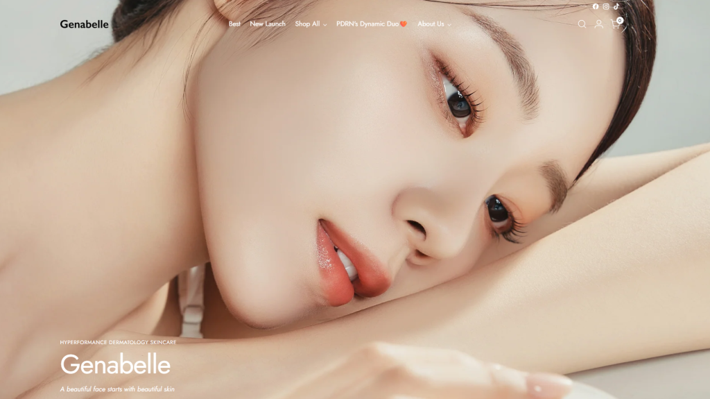 Genabelle is a South Korea-based PDRN skincare specialist blending K-beauty elegance with clinical-grade efficacy—ideal for beginner brands seeking ready-to-market regenerative products with strong consumer appeal and scalable formulation options.