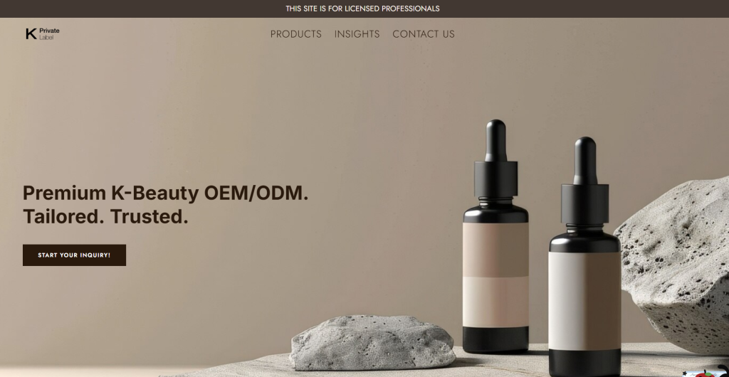 K-PrivateLabel is a Korean OEM/ODM skincare manufacturer offering clean, vegan-certified facial toner pads through a simple 4-step production system, combining sustainable packaging, global certification, and advanced K-beauty formulation science to help startups launch eco-conscious, high-quality skincare brands quickly and affordably.