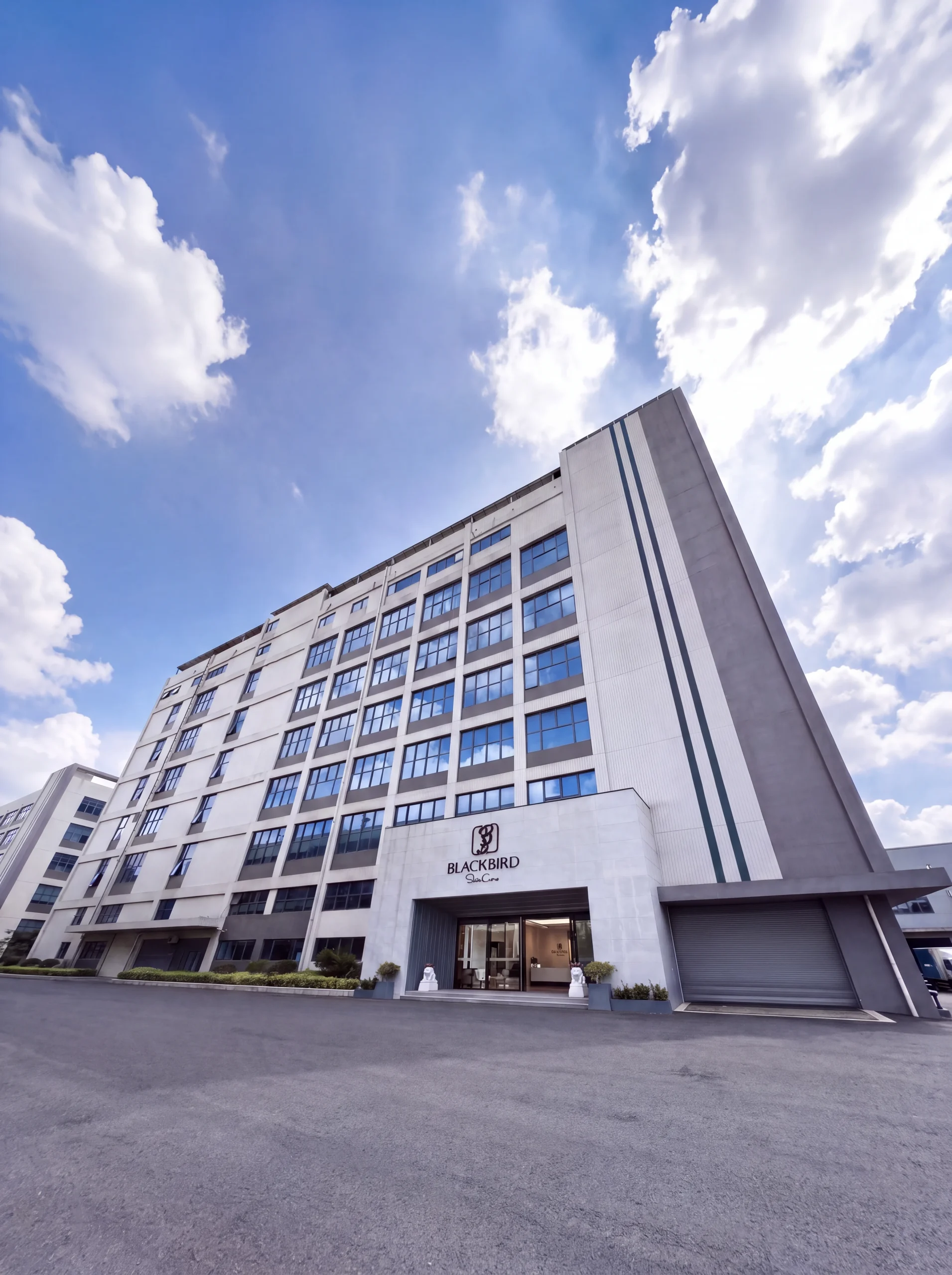 Blackbird skincare manufacturing facility