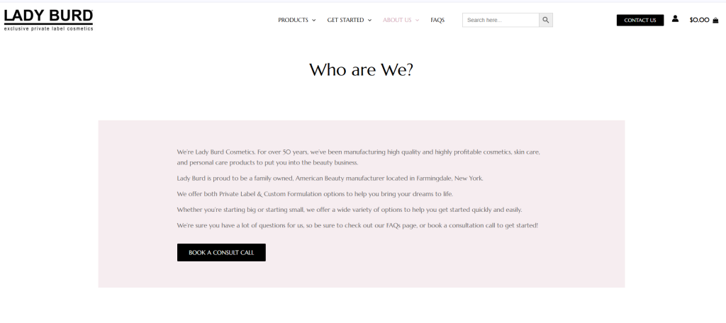 With decades of experience in private label beauty manufacturing, Lady Burd focuses on helping smaller and independent brands launch products through accessible customization, lower barriers to entry, and flexible development support.