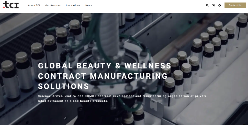 TCI Co., Ltd. is a Taiwan-based beauty and health product manufacturer known for its integrated product development, manufacturing, and commercialization capabilities. The company works with brands worldwide, helping transform product concepts into market-ready solutions across skincare, beauty, and wellness categories.