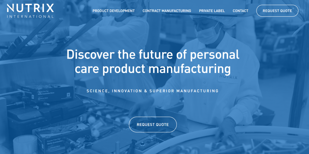 Nutrix International is a U.S.-based skincare manufacturer specializing in private label and custom beauty product development, serving brands across skincare, personal care, and wellness categories.