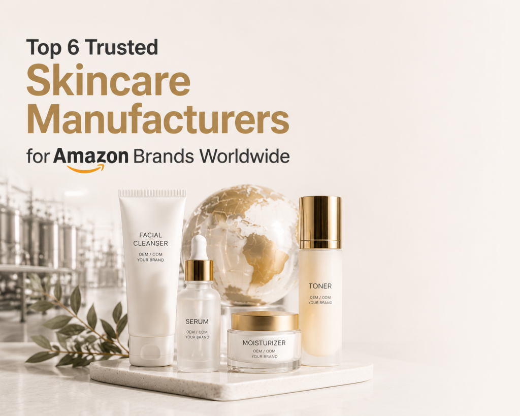 Top 6 Trusted Skincare Manufacturers for Amazon Brands Worldwide (2026)