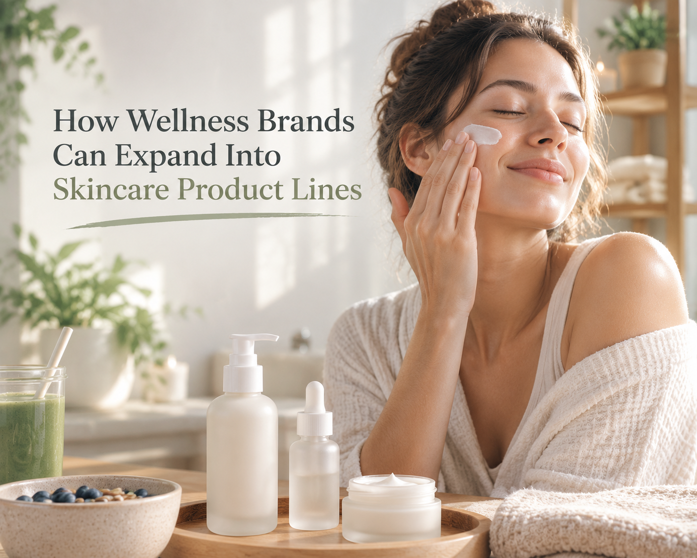 How Wellness Brands Can Expand Into Skincare Product Lines