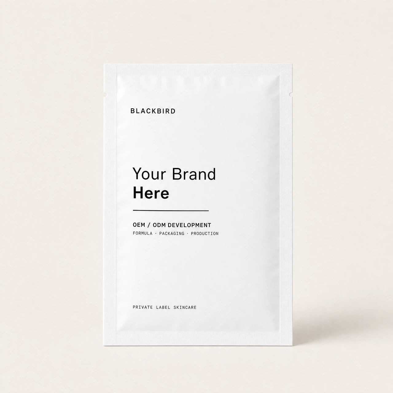 Sheet Mask custom development product