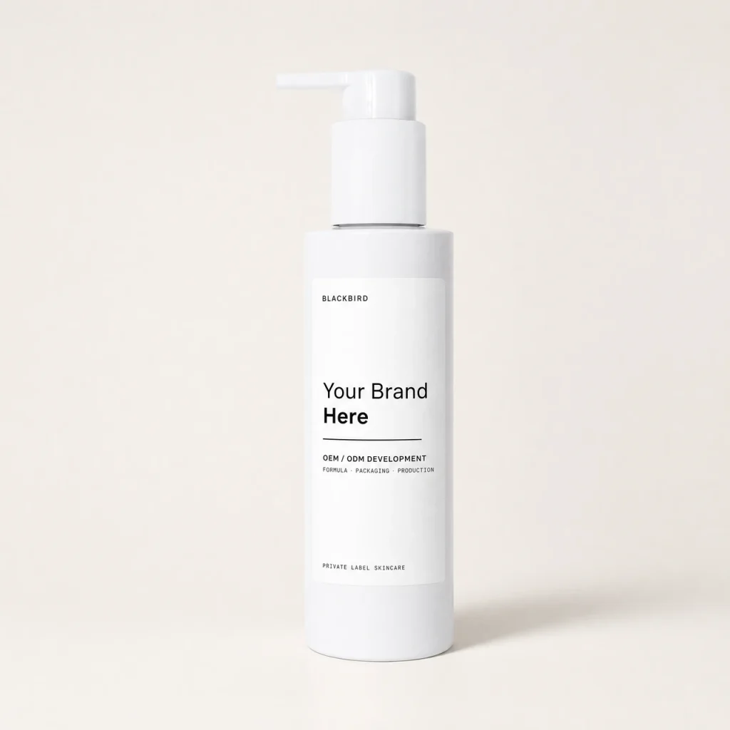 Facial Cleansing Gel custom development product