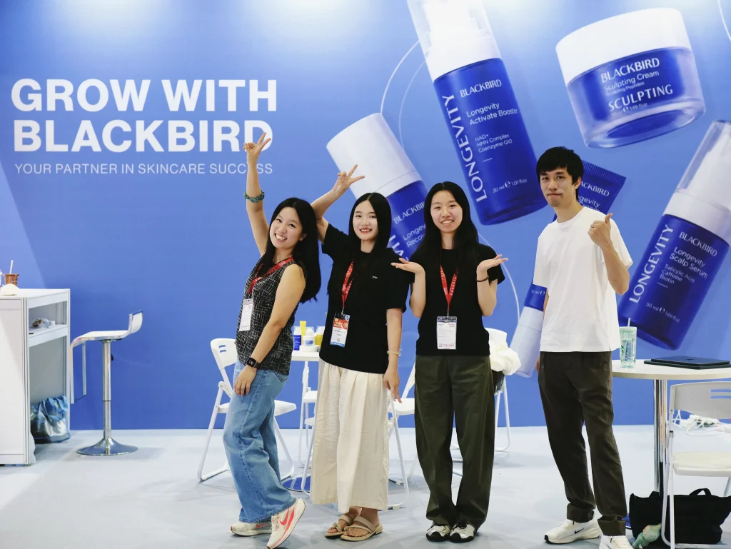 Blackbird international beauty industry presence