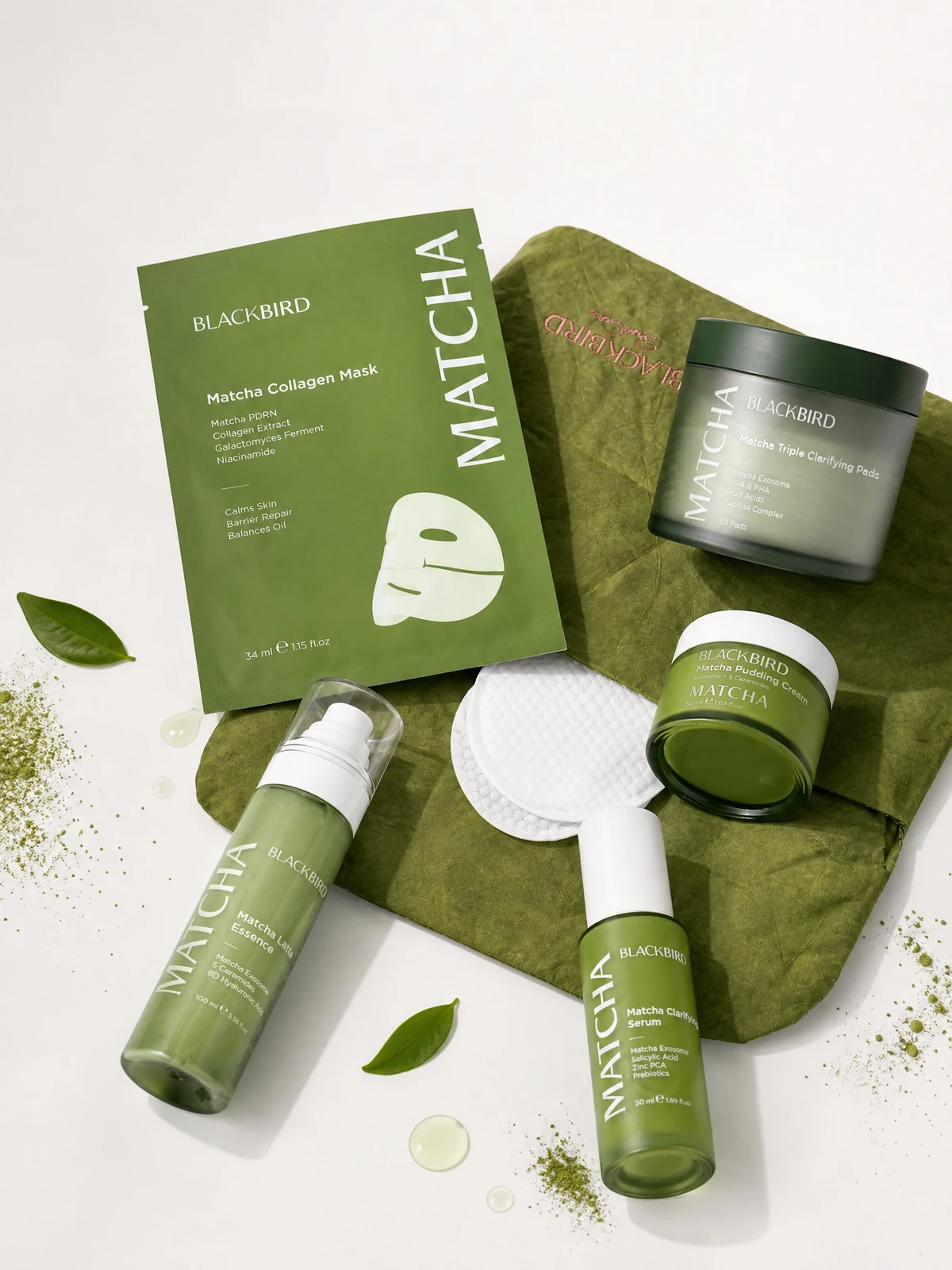 MATCHA EXOSOME private label skincare collection